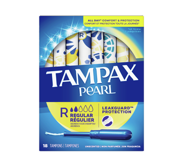 Tampax Compak Regular Women's Tampons with Applicator & Leak