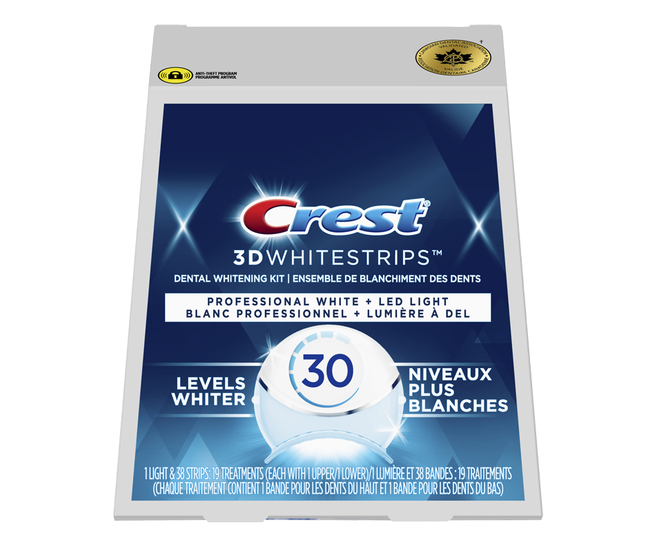 Whitestrips Professional White with LED Accelerator Light Teeth ...