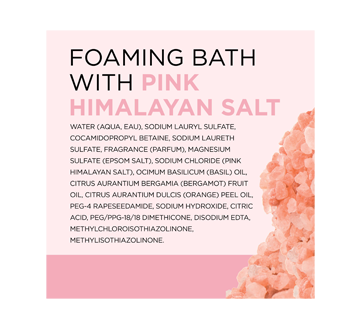 Image 8 of product Dr Teal's - Foaming Bath with Pure Epsom Salt, Pink Himalayan Salt, 1000 ml