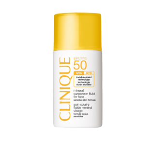 Mineral Sunscreen Fluid For Face SPF 50, Sensitive Skin, 30 ml