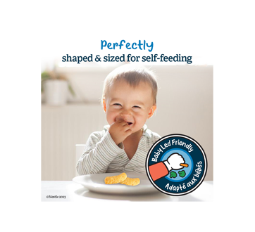 Image 3 of product Gerber - Lil' Crunchies Toddler Snacks, Zesty Tomato, 42 g