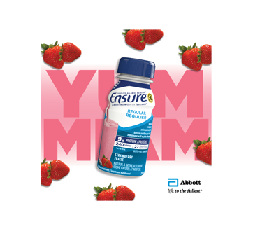 Image 5 of product Ensure - Regular Meal Replacement, Strawberry, 6 x 235 ml