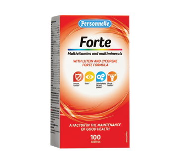 Image 2 of product Personnelle - Multivitamins & Multiminerals Forte, 100 units