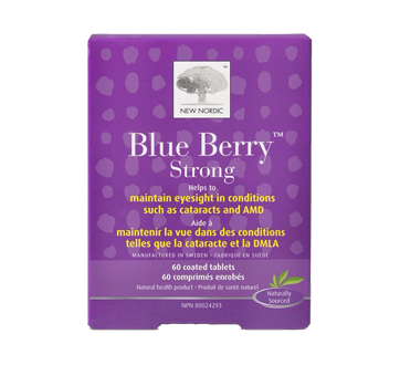 Blue Berry Strong Ocular Tablets, 60 units