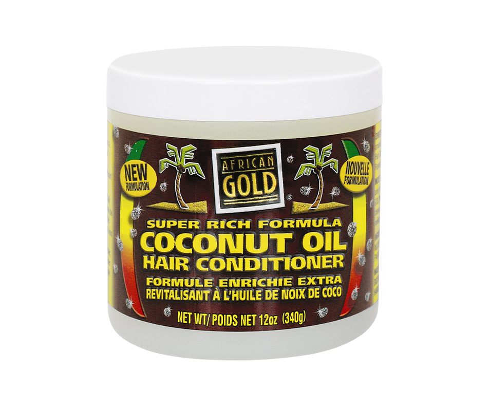 Coconut Oil Hair Conditioner 340 G African Gold Regular Jean Coutu