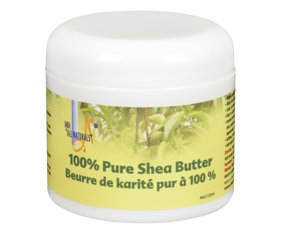 100% Pure Shea Butter, 125 Ml – All Naturals | Jean Coutu