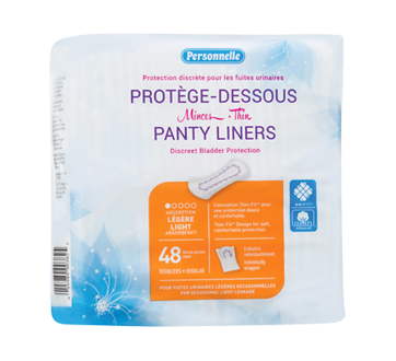 Always Thin Daily Panty Liners For Women, Light  