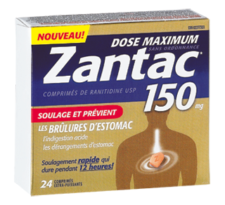 zantac 150 maximum strength recall