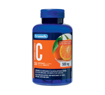 Vitamin C, Orange, 250 units