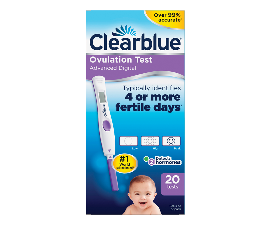 Clearblue Advanced Digital Ovulation Predictor Kit, 20 units Clearblue Ovulation test Jean