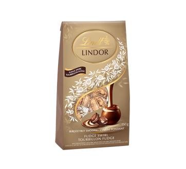 Lindor Milk Chocolate Fudge Swirl, 150 g