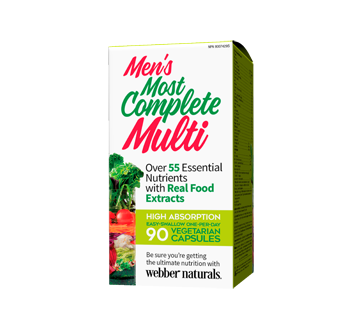 Men's Most Complete Multi Capsules, 90 units