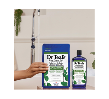 Image 6 of product Dr Teal's - Foaming Bath with Pure Epsom Salt, Eucalyptus & Spearmint, 1000 ml