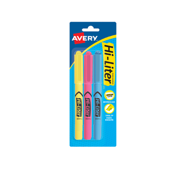 Hi-Liter Pack of Pen Style Markers, 3 units