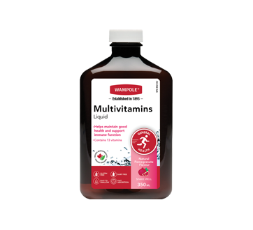 Multivitamins Liquid, Pomegranate, 350 ml