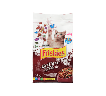 Friskies Grillers Tender Crunchy Nutrition for Adult Cats 1.4