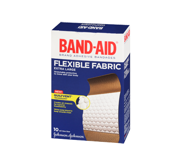 BAND-AID BRAND Bandages, Flexible Fabric