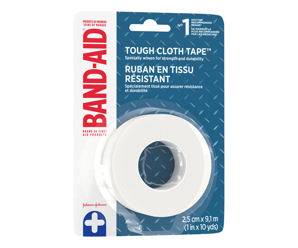 First Aid Heavy Duty Cloth Tape, 10 yards – Band-Aid : Adhesive bandage ...