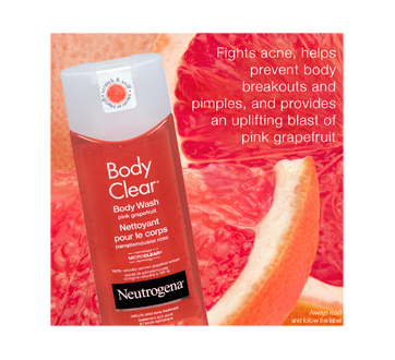 Image 8 of product Neutrogena - Body Clear Body Wash Pink Grapefruit, 250 ml