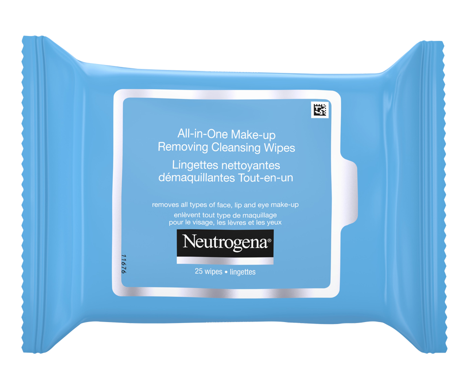 All-in-one Make-up Removing Cleansing Wipes, 25 Units – Neutrogena 