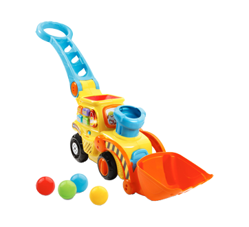 Pop-a-Balls Push & Pop Bulldozer, 1 unit