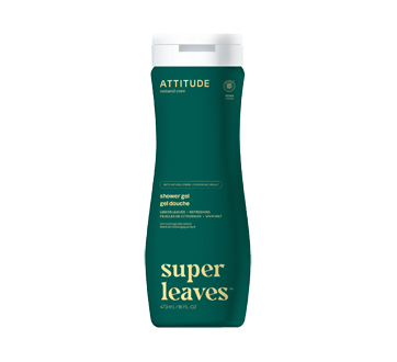 Super Leaves Natural Regenerating Shower Gel, 473 ml