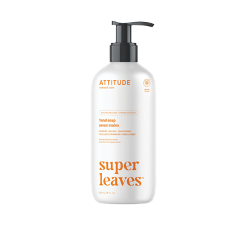 Super Leaves Natural Hand Soap, Orange Leaves, 473 ml