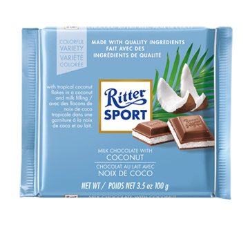 Milk Chocolate with Coconut, 100 g