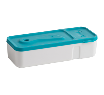 Image 2 of product Trudeau - Snack Dip Container, Blue, 1 unit