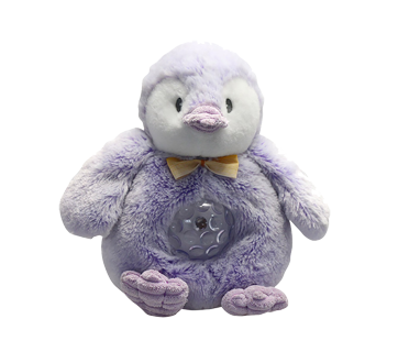 purple penguin stuffed animal