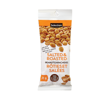 Salted & Roasted Peanuts, 70 g