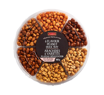 6 Flavours Peanuts Tray, 660 g