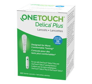 Delica Plus Lancets, 100 units