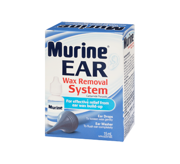 Murine Ear Wax Removal System, 15 ml – Murine : Ear remedy | Jean Coutu