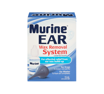 Murine Ear Wax Removal System, 15 ml – Murine : Ear remedy | Jean Coutu