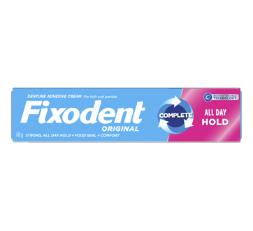 Image 3 of product Fixodent  - Denture Adhesive Cream, 68 g, Original