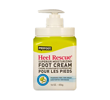 Heel Rescue Moisturizing foot cream, 1 pair