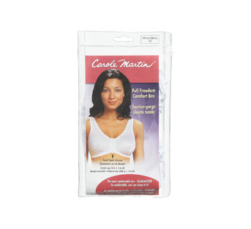 Carole Martin Full-Freedom Comfort Bras - 2 Pack - White - 36 : :  Clothing, Shoes & Accessories