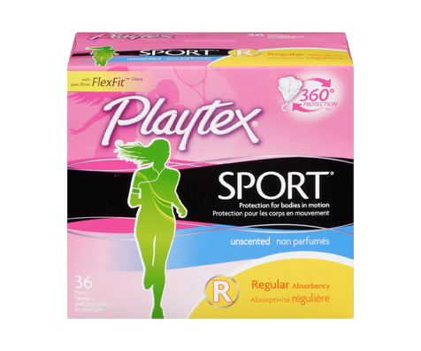 Sport Plastic, 36 Tampons, Unscented Regular – Playtex : Personal Care ...