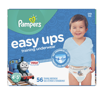 Pampers Easy Ups Training Underwear Boys Size 4 2T-3T 112 Count