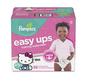 Easy Ups Training Underwear, Size 6, 4T-5T, 56 units – Pampers