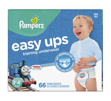 Easy Ups Training Underwear, Size 5, 3T-4T, 66 units – Pampers : Training  pants