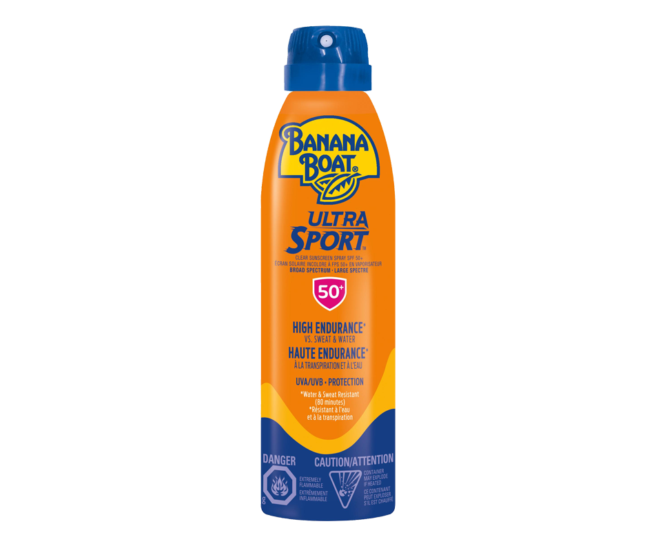 Ultra Sport Sunscreen Spray SPF 50+, 170 g Banana Boat Sunscreen