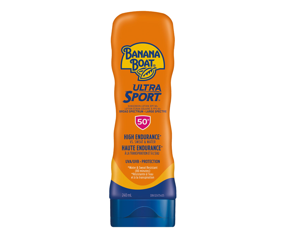 Ultra Sport Sunscreen Lotion SPF 50+, 240 ml – Banana Boat : Sunscreen ...