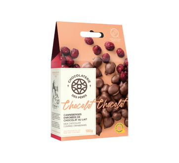 Milk Chocolate Covered Cranberries, 120 g