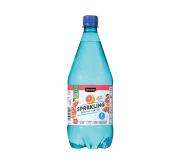 Sparkling Spring Water, Grapefruit, 1 L