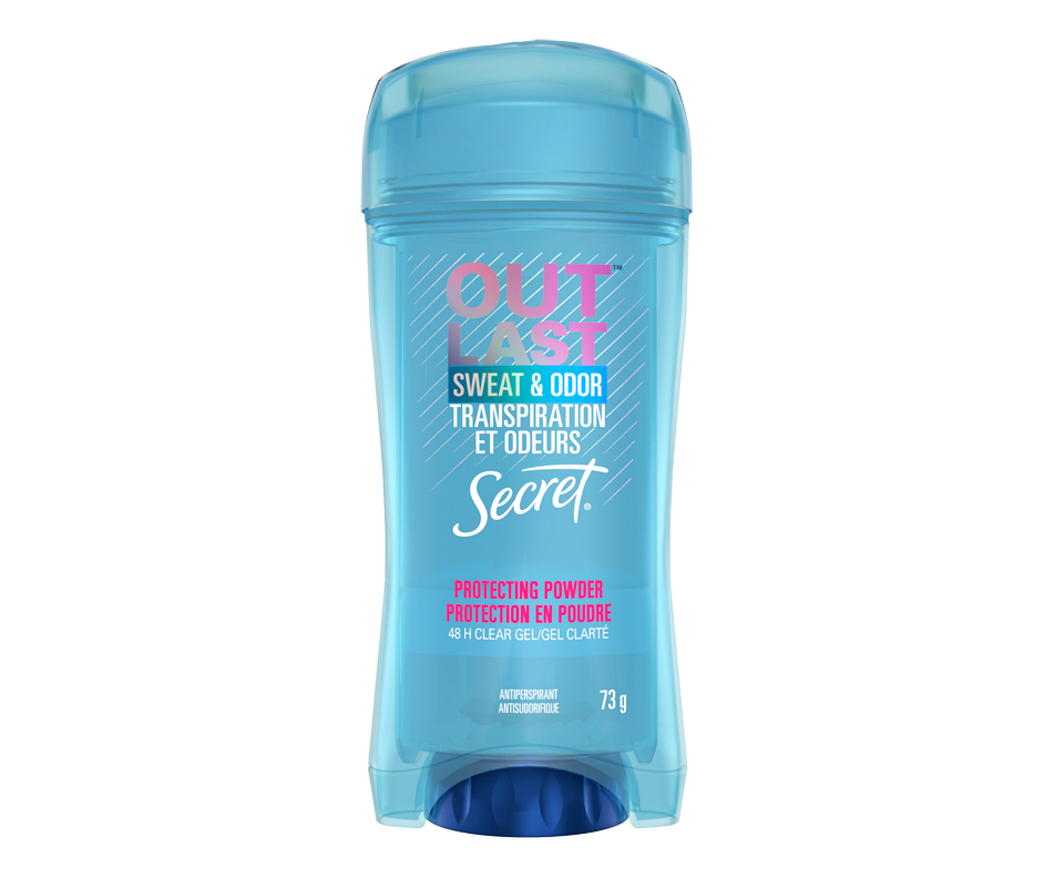 Outlast Sweat & Odor Clear Gel Women's Antiperspirant Deodorant, Powder ...