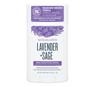 Deodorant, Lavender + Sage, 75 g