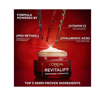 Image 2 of product L'Oréal Paris - Revitalift Triple Power LZR Anti-aging Moisturizer, Fragrance-Free, 50 ml