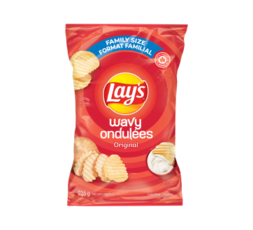 Potato Chips Wavy Original, 235 g